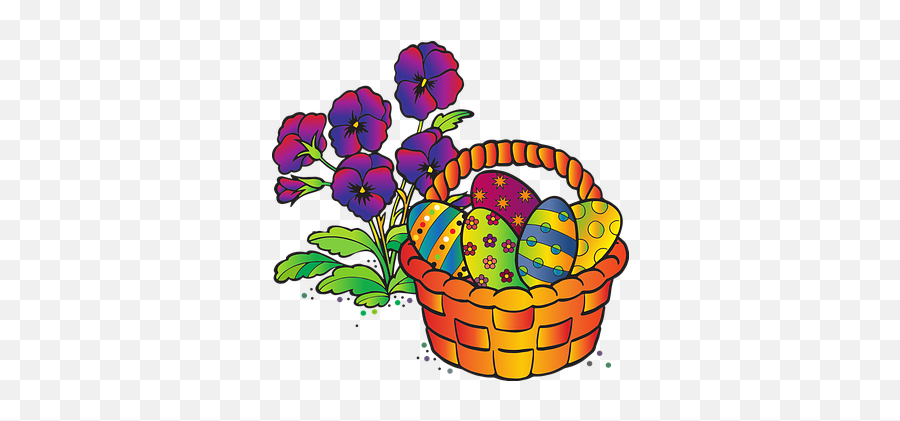 200 Free Easter Eggs U0026 Easter Vectors - Pixabay Joyeuses Paques Gif Emoji,Emoticon Easter Basket