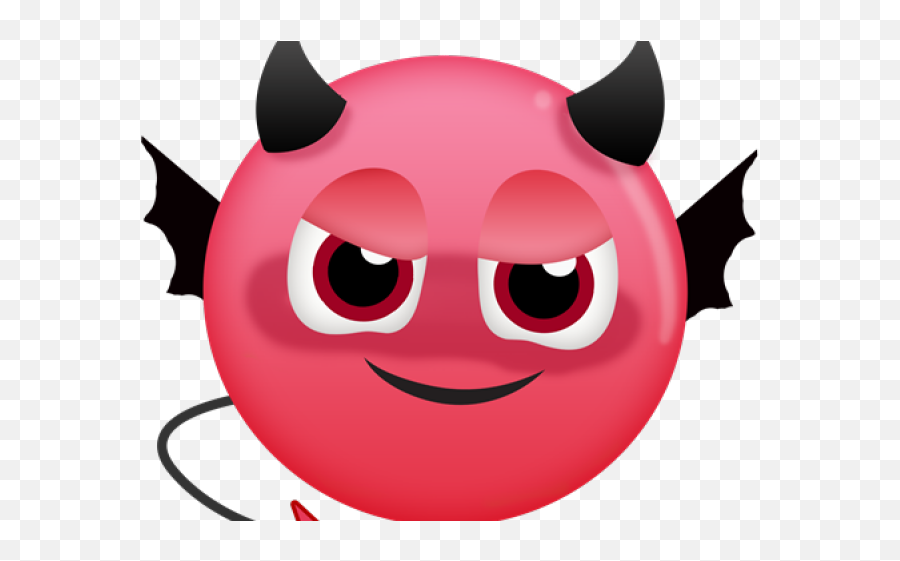 Demon Face Png - Happy Emoji,Demon Emoji
