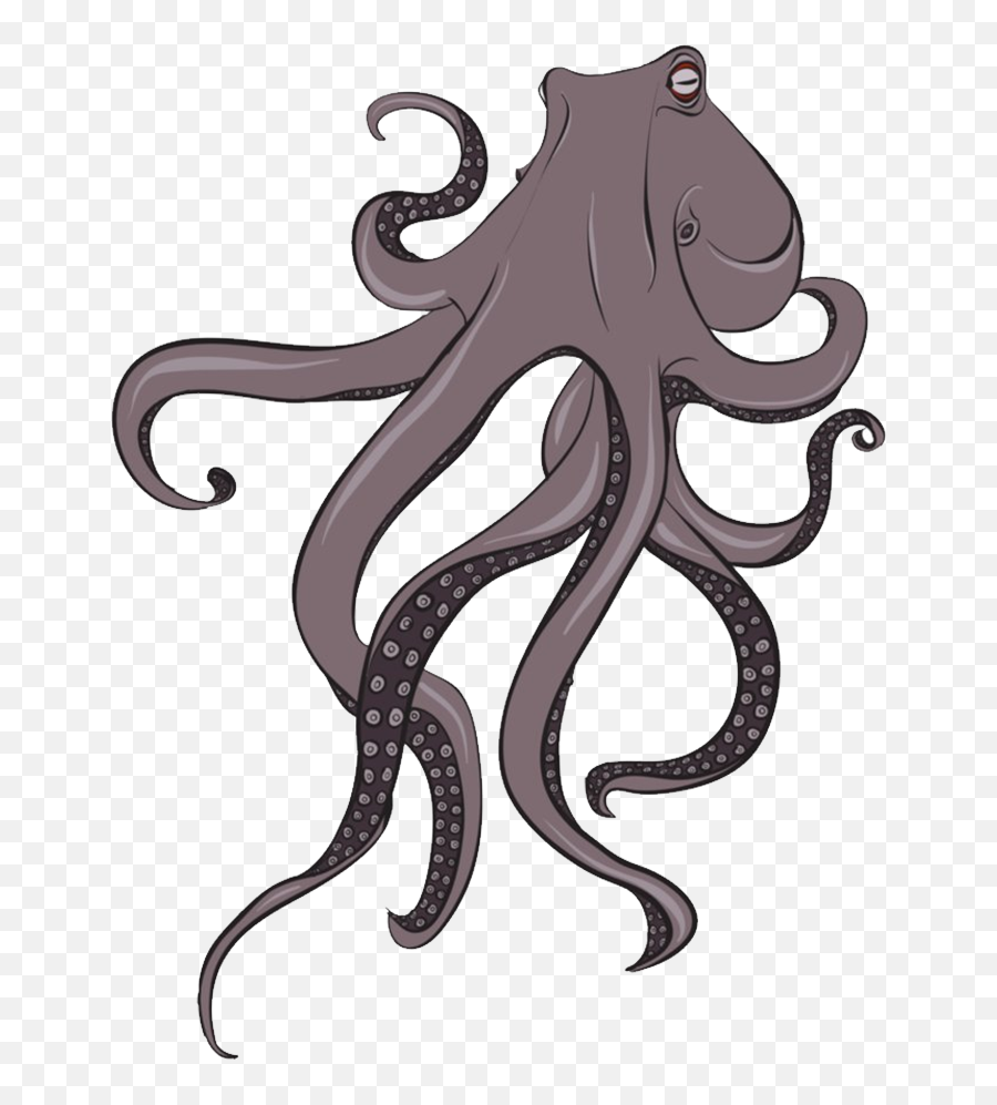 Octopus Squid Octopuses Png Images 12png Snipstock - Badass Octopus Emoji,Ocotpus Emotions