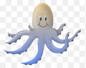 Octopus Clipart Beach Theme Octopus Beach Theme Transparent - Octopus Emoji,:octopus: Emoticon
