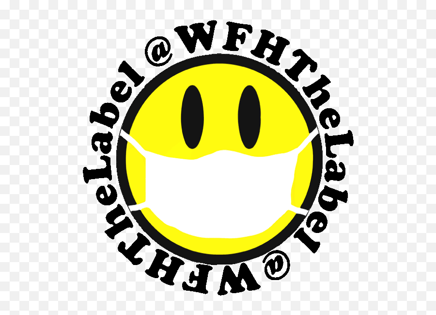 Wfh The Label Sticker For Ios Android - Happy Emoji,Emoji Smile Ht