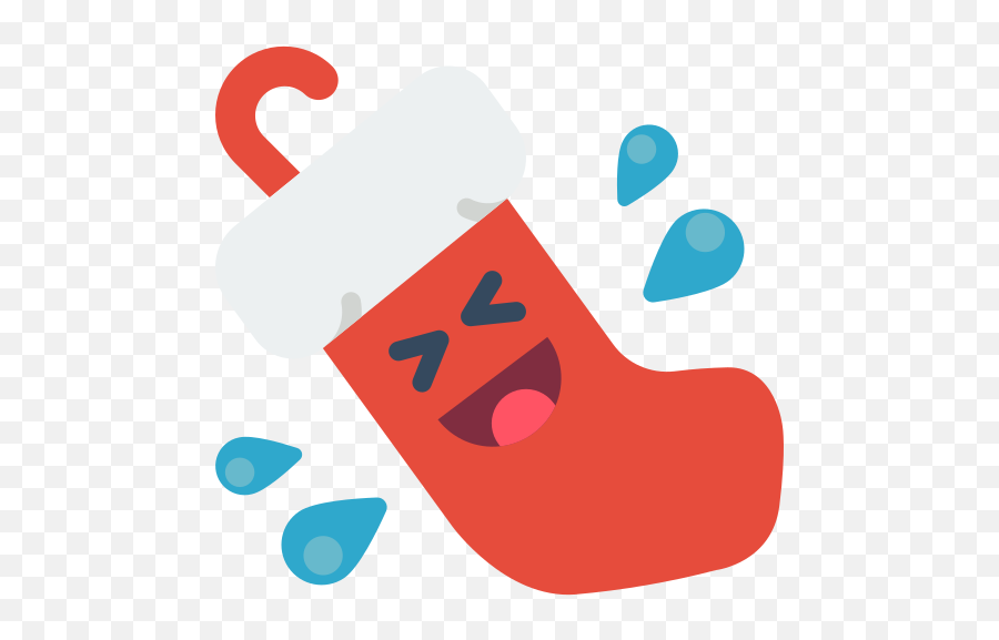 Iconos Gratis De Navidad - Happy Emoji,Emoticon Calcetin