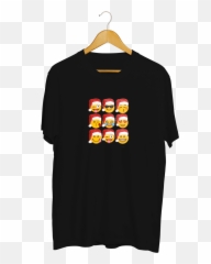 Christmas Emoji Png - Love Yourself Black T Shirt 2052121 Nipsey Hussle T Shirt Blue,Shirt Emoji