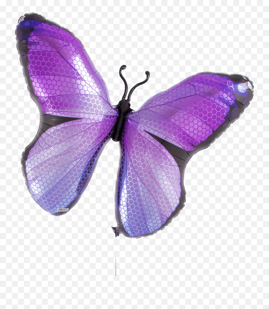 Purple Butterfly Helium Filled Balloon Emoji,Purple Butterfly Emojis