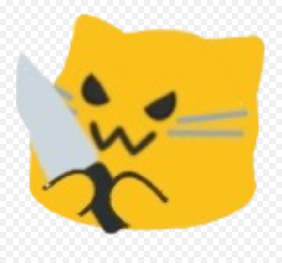Cat Kill Discord Discordemoji Sticker By Reiju - Cat With Knife Emoji,Discord Emoji Maker