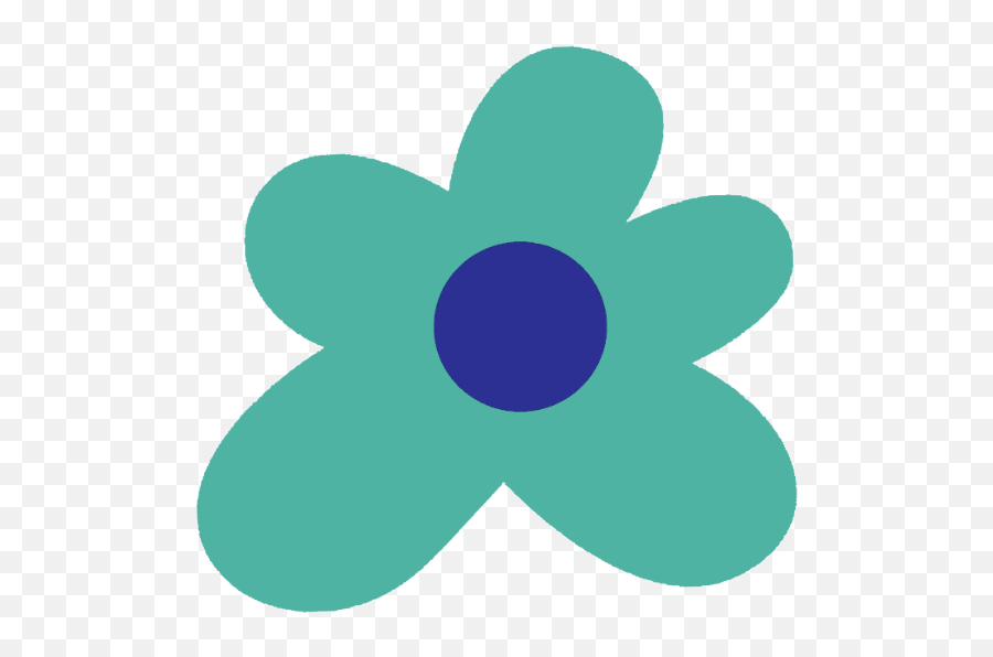 The Best 14 Indie Flowers Transparent - Transparent Indie Flower Emoji,Teal Flower Emoticon
