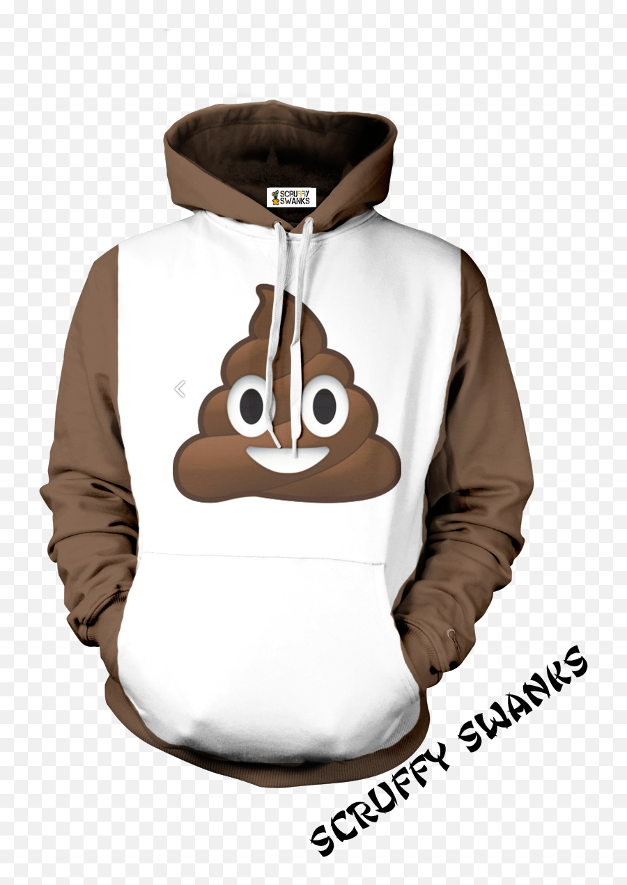 Poop Emoji - Hooded,Turd Emoji Pillow