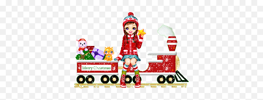 50 Beautiful Merry Christmas Wishes Greetings U0026 Graphics - Christmas Train Gif Png Emoji,Merry Christmas Emojis For Facebook.jpg