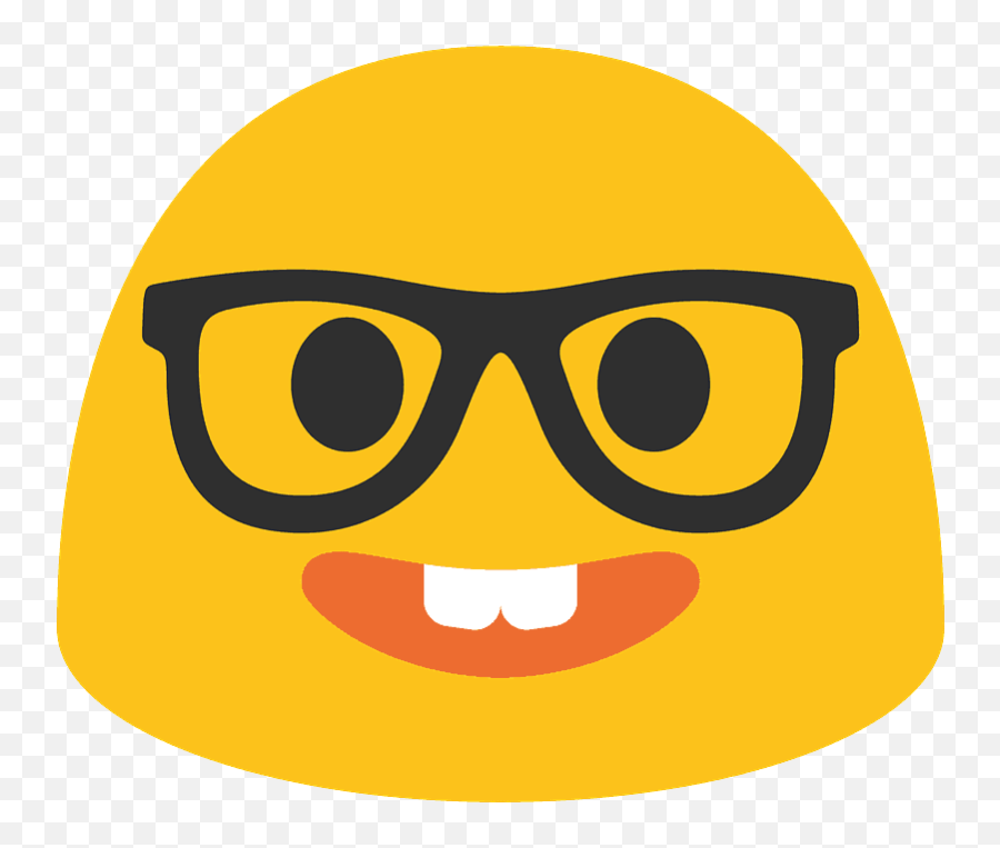 Download File - Transparent Background Nerd Emoji,Emoji Svg File