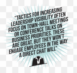 Senior Leaders Be More Visible - Dot Emoji,Quote About How Emotions Can Be Getting In The Way Of Being A Leader
