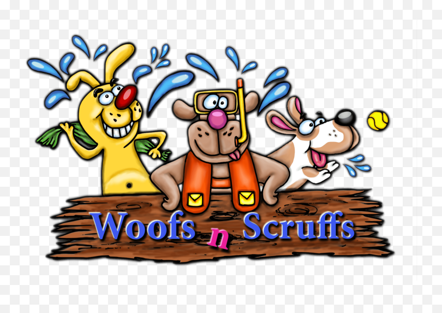 Hello Clipart Socialisation - Woofs N Scruffs Png Download Woofs And Scruffs Logo Emoji,Discord Emojis Ghost Hug