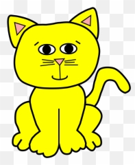 Yellow Happy 3 Svg Clip Art - Annoyed Orange Cat Clipart Emoji,Happyrunning Emoticon