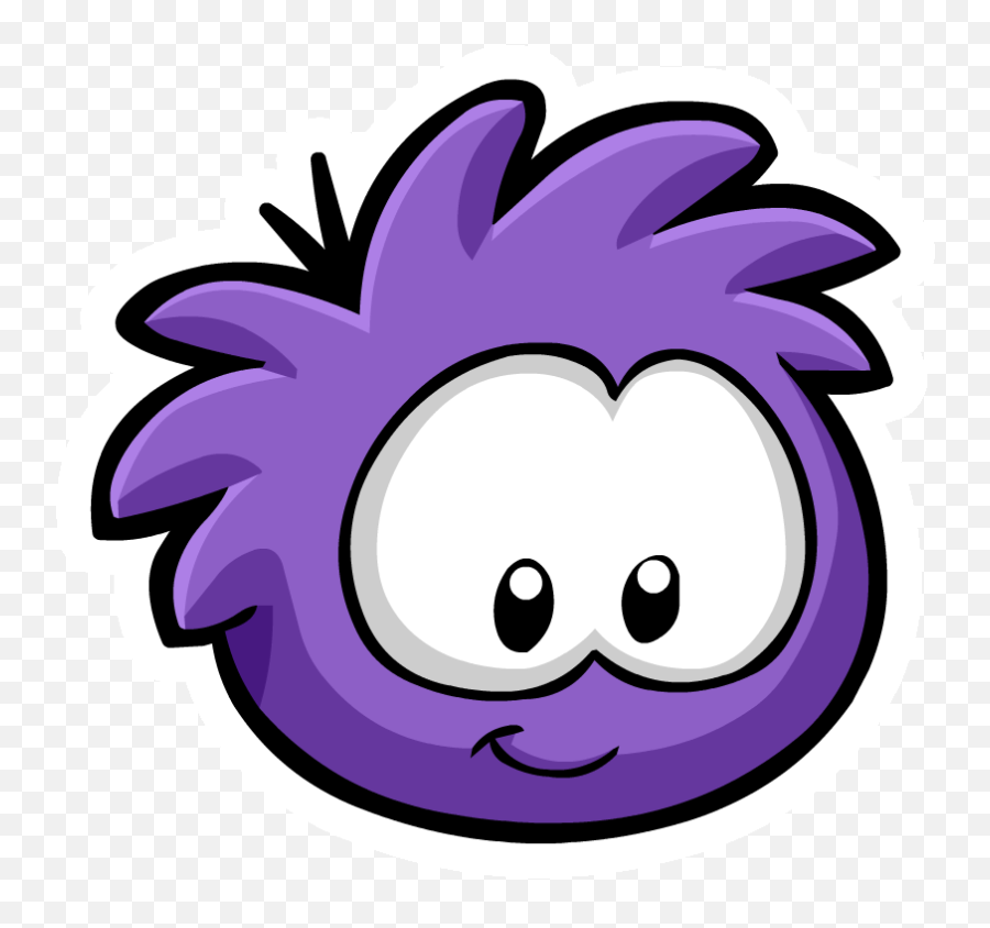 Purple Puffle Pin Club Penguin - Purple Puffle Pin Emoji,Puffin Emoji