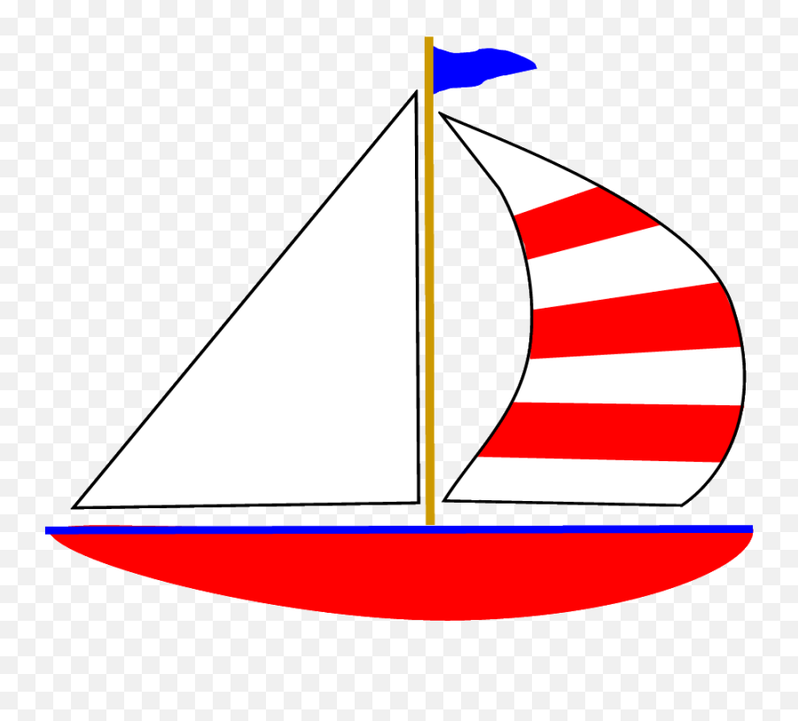 Sailboat Clipart 0 Sailboat Boat Clipart Free Clip Art - Sketch Of Water Transport Emoji,Yacht Emoji