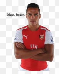 Hola - Render Futboleros Alexis Sanchez Haircut Arsenal Emoji,Emoticon Futbolero