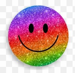 Rainbow Sparkle Acrylic Mountable Smilie Emoji,Smilimg Red Cheek Emoticon Snapchat