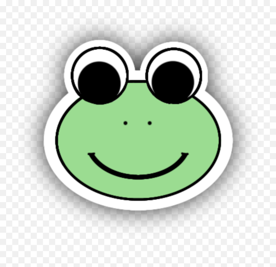 Frogs Sticker By Aesthetixstickers Emoji,Frog In Emoticon