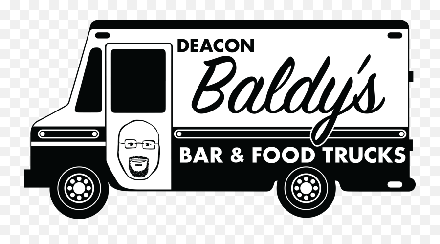 Deacon Baldyu0027s Bar U0026 Food Trucks Emoji,Blonde Emojis Black Background