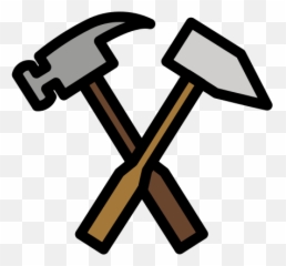 Hammer And Pick Emoji Clipart - Emoji Martillos,Judge Hammer Emoji
