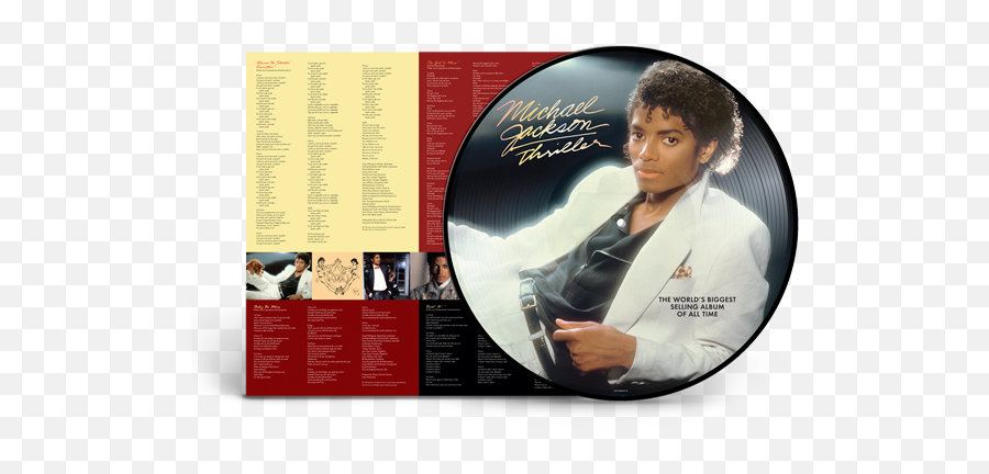 Thriller Picture Disc - Lp Michael Jackson Eu Store Emoji,Michael Jackson Human Emotion