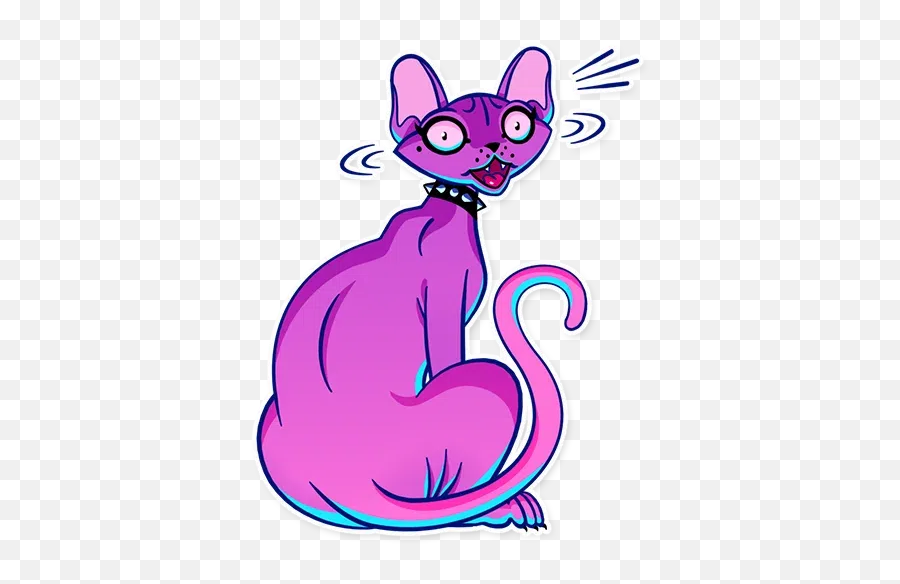 The Neon Cat Sticker Pack - Stickers Cloud Emoji,Why Does Animal Jam Use Cat Emojis