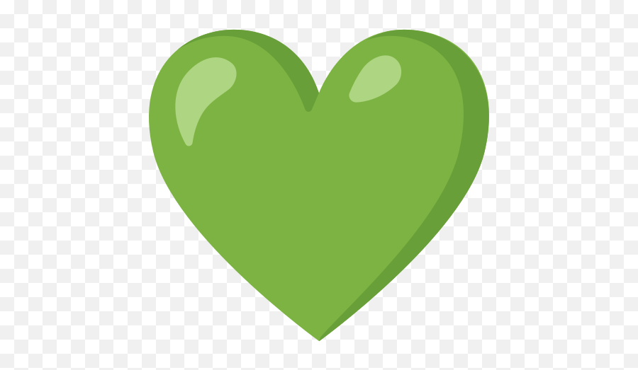 Green Heart Emoji - Android,Heart Emoji Png