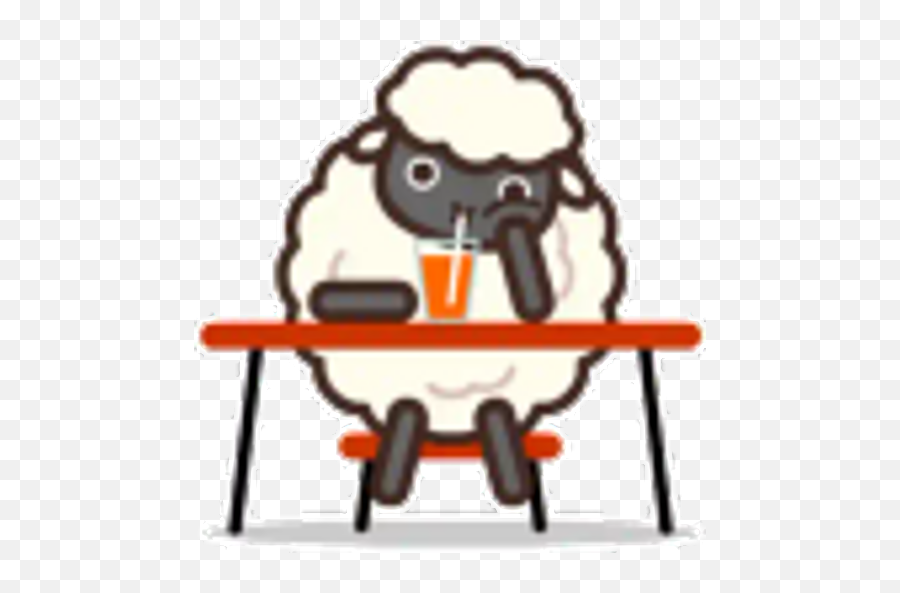 Sticker Maker - Gulu The Sheep Mov Emoji,Transparent Sheep Emoji