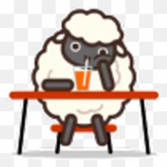 Sticker Maker - Gulu The Sheep Mov Emoji,Transparent Sheep Emoji