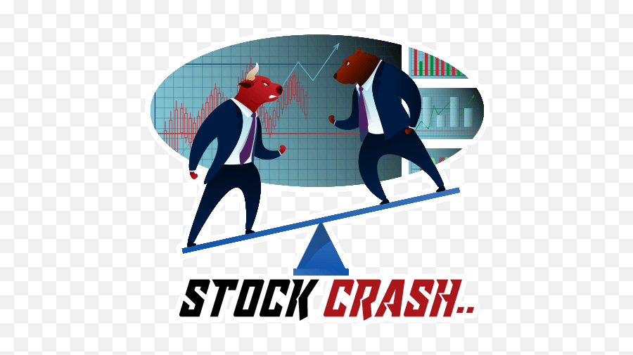 Stock Market By Marcossoft - Sticker Maker For Whatsapp Emoji,Market Crash Emoji
