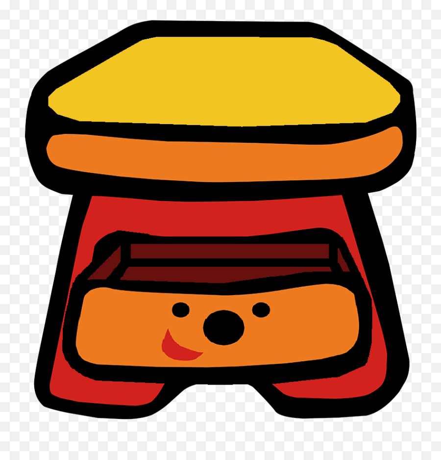 Download Cartoon Sidetable 3 Blues - Blues Clues Table Png Emoji,Emoji Clues