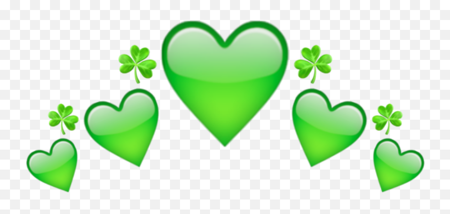 Green Crown Heart Emoji 294877835005211 By Berenice002,Crown Emoji Symbol
