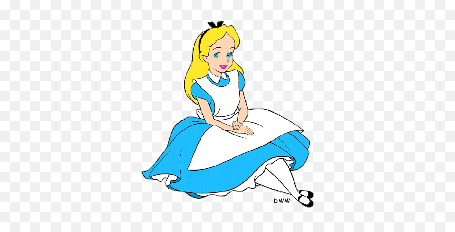 Week 2 - Zemamu0027s English Class Alice In Wonderland Cartoon Clipart Emoji,Head Slap Emoji