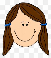 Faces Clipart Cousin Faces Cousin Transparent Free For - Brown Hair Clipart Emoji,Cousin Emoji