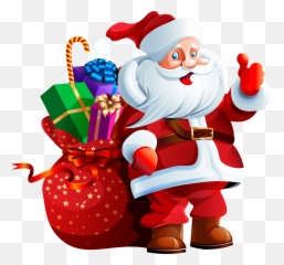 Happy Christmas Day With Father Png - Santa Claus Png Emoji,Christmas Eve Emoji