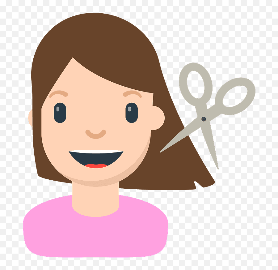 Person Getting Haircut Emoji Clipart Free Download - Cartoon Hair Cut,Android Dancer Emoji