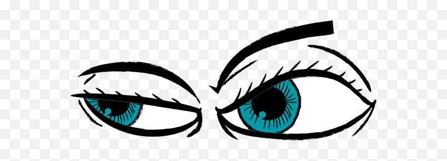 Shifty Eyed Spies Eyes - Sneaky Clip Art Emoji,Sneaky Emoji