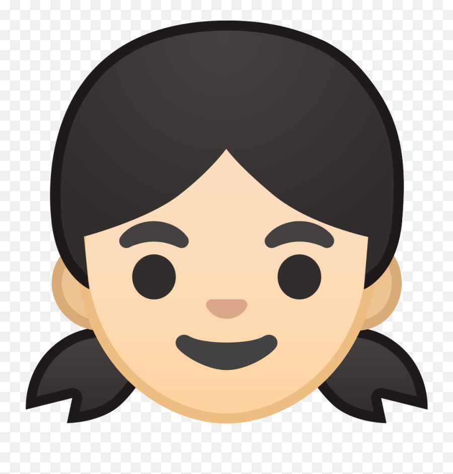 Light Skin Tone Emoji - Girl Emoji,Skin Tone Emojis