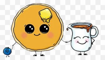 Pancake Pancakes Family Milk Sticker - Draw So Cute Dulces Emoji,Pancake Emoticon