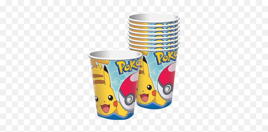 Pokemon Party Cups Pk8 - Amscan 581859 Pokemon 9 8 Party Favor Emoji,Rowlet Emoji