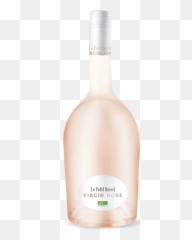 Le Petit Béret Organic Virgin Rosé - Glass Bottle Emoji,Drinking Wine Emoticon