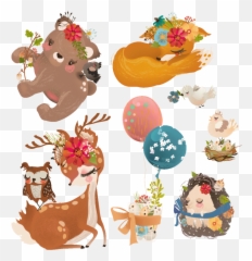 Httpswwwambiance - Stickercomnlmuurstickercitaatles Clipart Png Transparent Animaux De La Fôret Emoji,Bonhomme Sourire Emotion