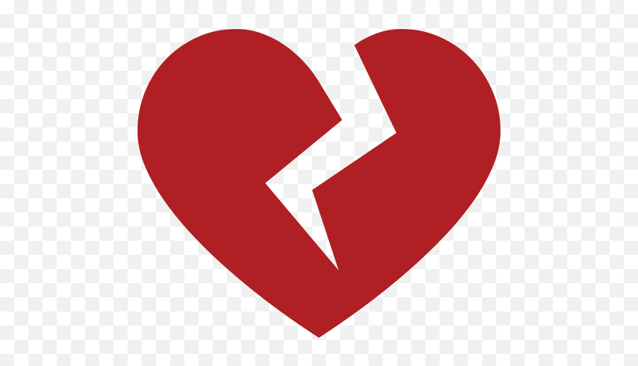 Broken Heart - Transparent Background Heart Break Png Emoji,Heartbreak Emoji