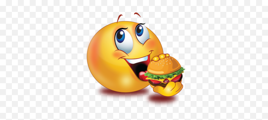 Eating Emoji Png 5 Png Image - Hungry Emoji,Burger Emoji Transparent Background