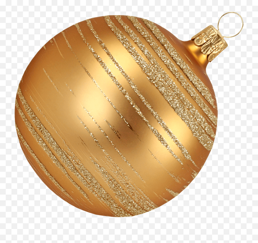 Gold Christmas Ball Toy Png Image - Background Png Transparent Christmas Balls Png Emoji,Blue Christmas Balls Emojis