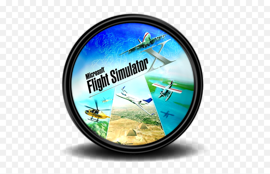 Microsoft Flight Simulator Folder Icon - Designbust Emoji,Microsoft Logo Emoji