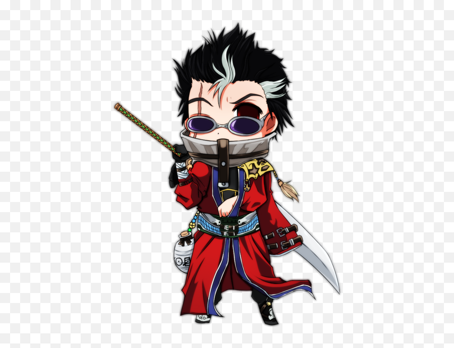 Pin - Chibi Auron Final Fantasy Emoji,Final Fantasy X-2 World Of Emotion