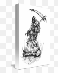 Grim Reaper By Daniel Bollans - Supernatural Creature Emoji,Grim Reaper Emoticon Facebook