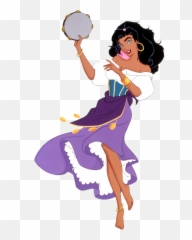 Disney Pixar - Disney Esmeralda Emoji,Notre Dame Emoji