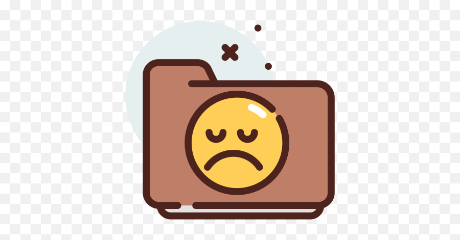 Sad - Free Files And Folders Icons Mark Emoji,Sad Prayer Emoticon