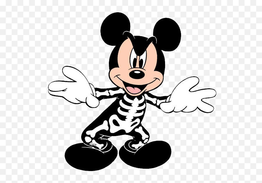 Mickey Mouse Halloween Png Image - Mickey Mouse Halloween Scenery Emoji,Mickey Mouse Emoji Background